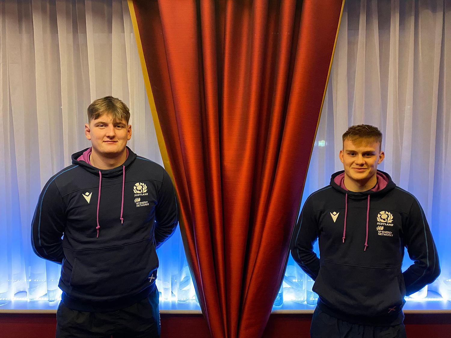 Callum and Andy selected for Scotland Under-20 Six Nations squad