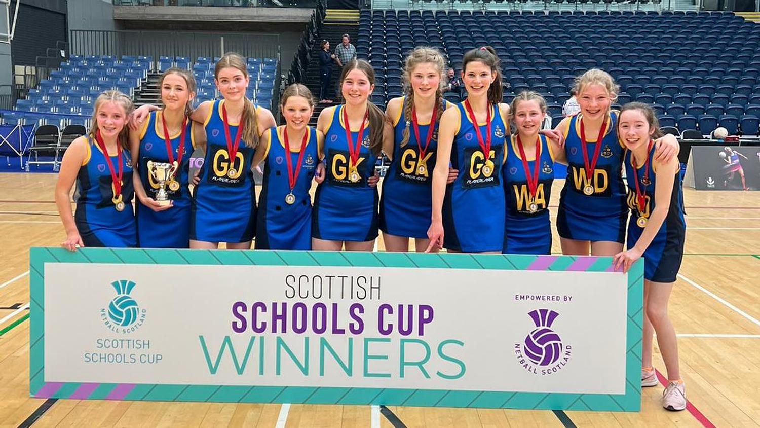 Unbeaten Netball squad named National Champions