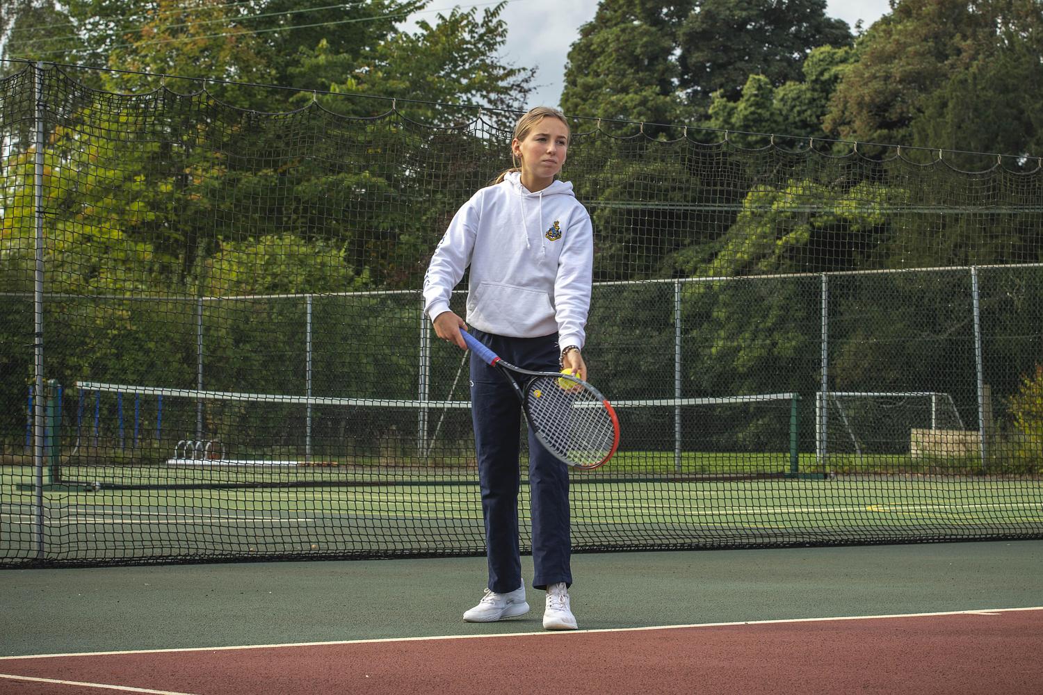 Freya set to serve for Scotland