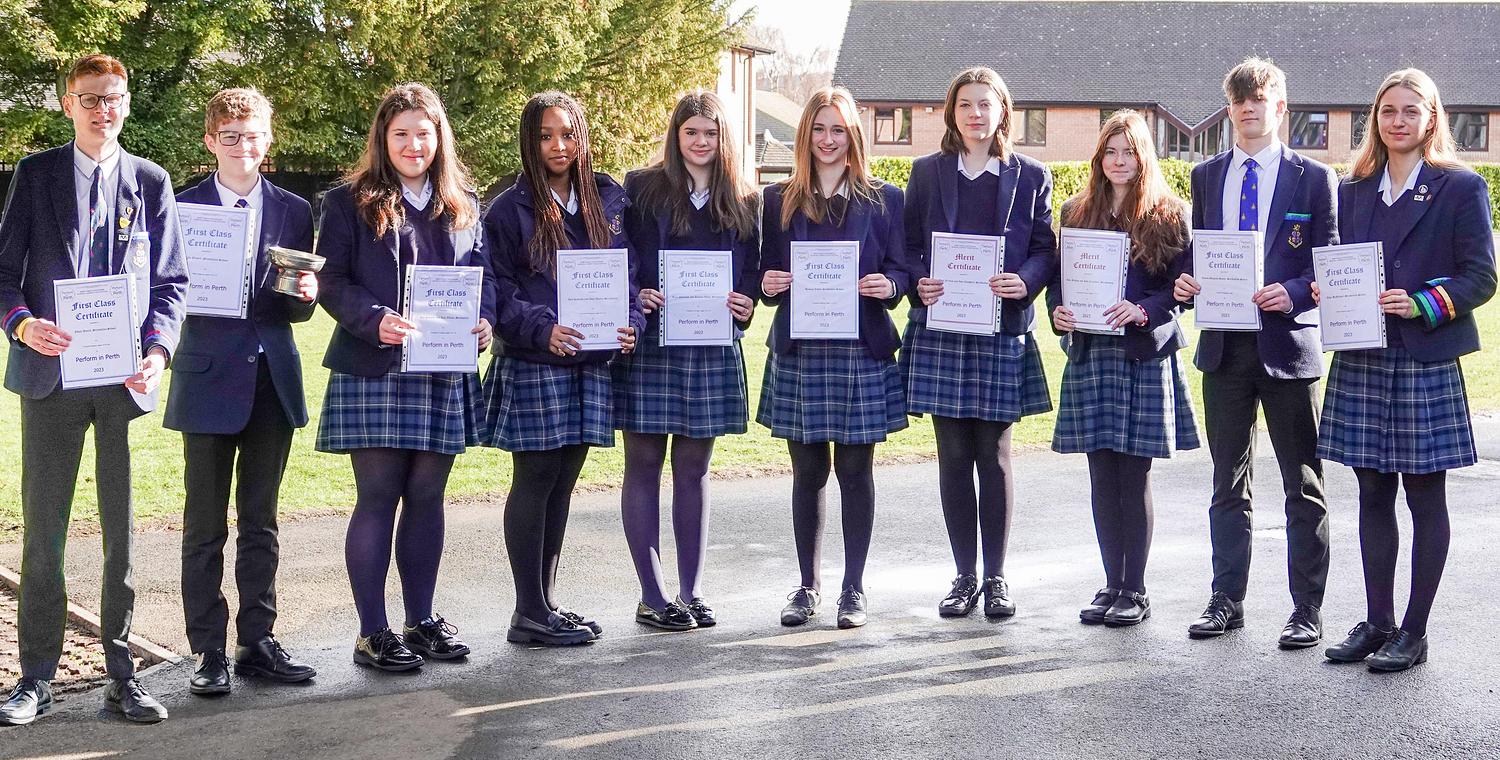 Record number of Strathallan students Perform in Perth