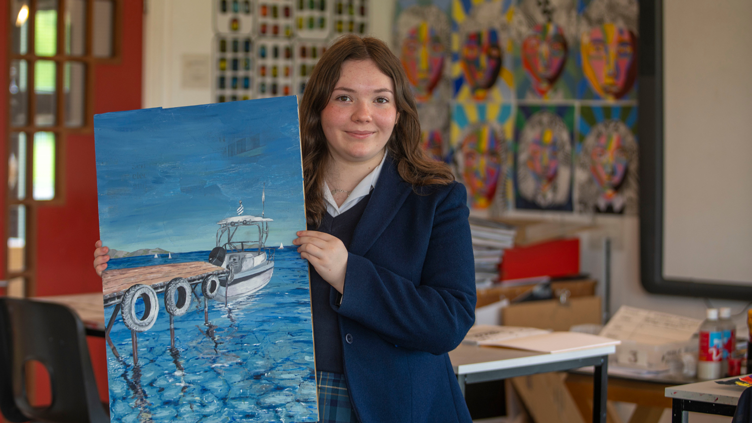 Sophie’s art recognised by Royal Scottish Academy