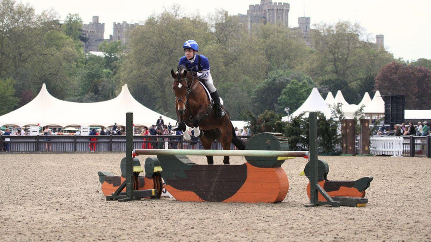 Against the odds: Jacob overcomes injury to win at Royal Windsor Horse Show