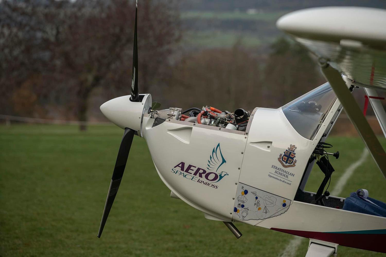 Soaring success: Fife airport welcomes Strathallan student-built plane for testing