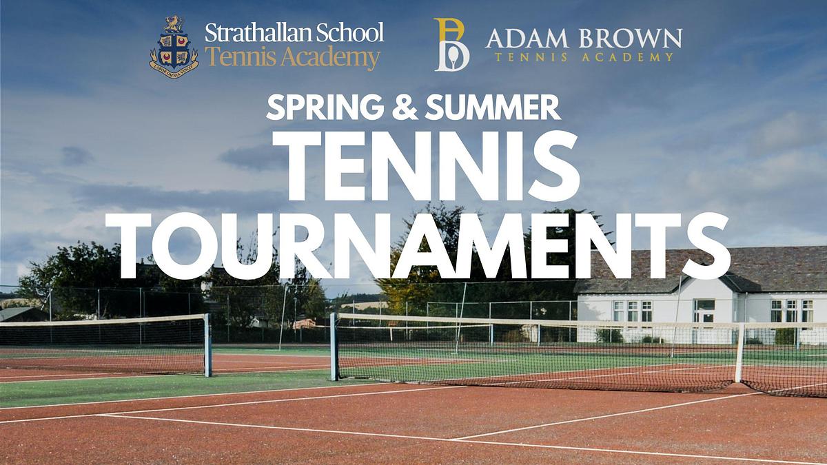 Ace partnership to serve up top tennis tournaments at Strathallan