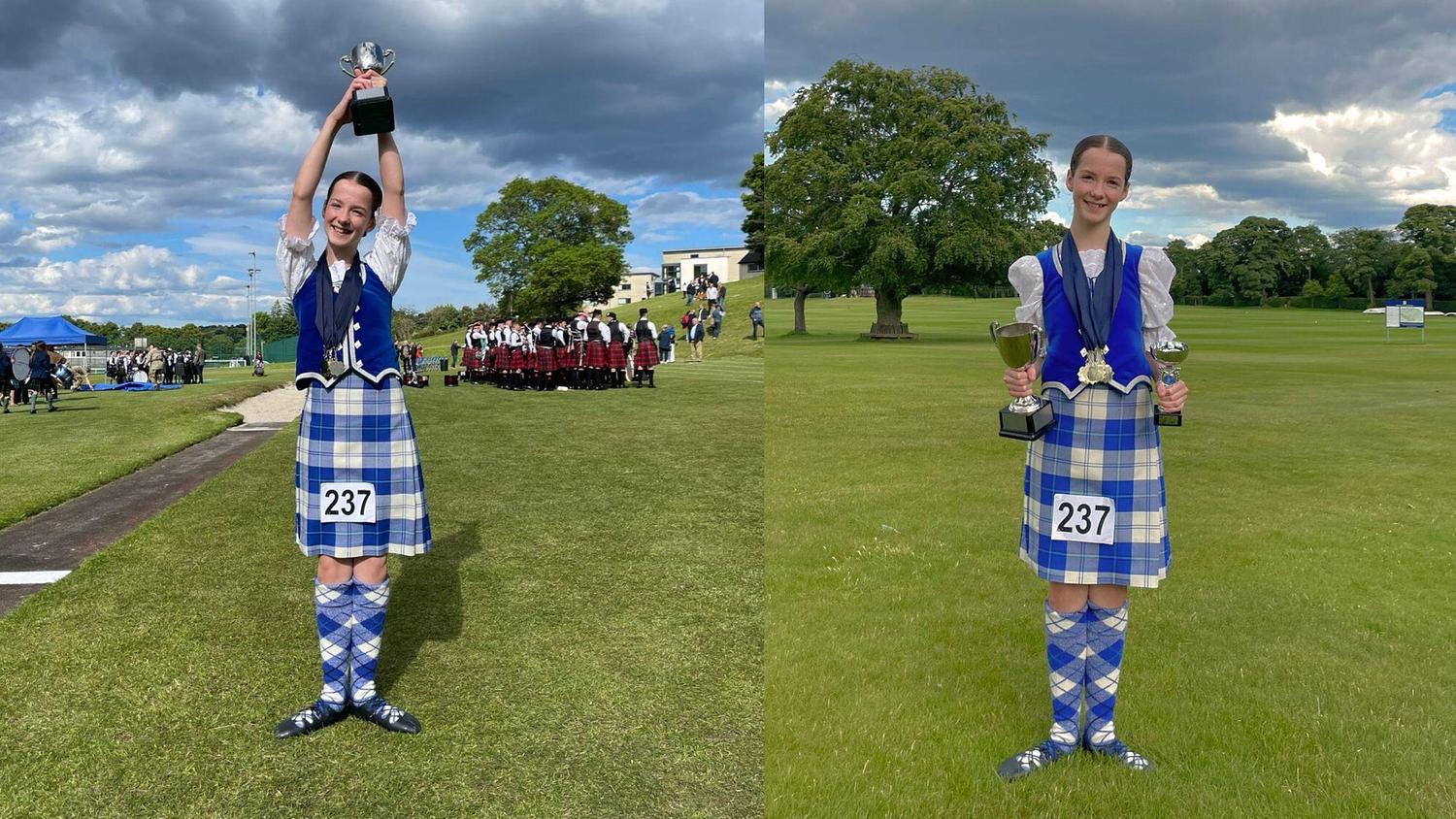 Strathallan Highland Dancer flings to first place at Scottish Schools Competition