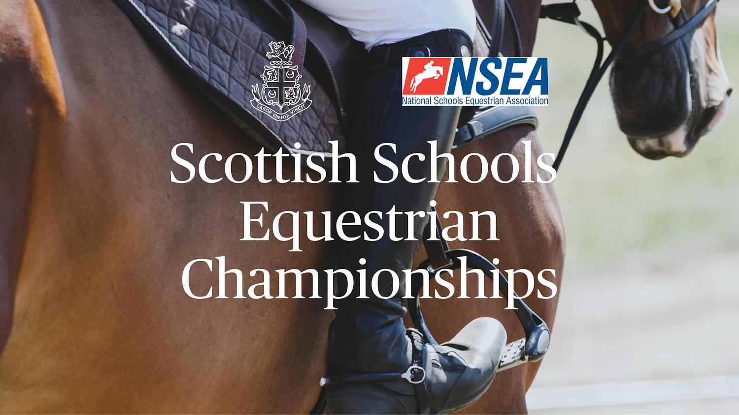 Strathallan to host prestigious Scottish Schools Equestrian Championships